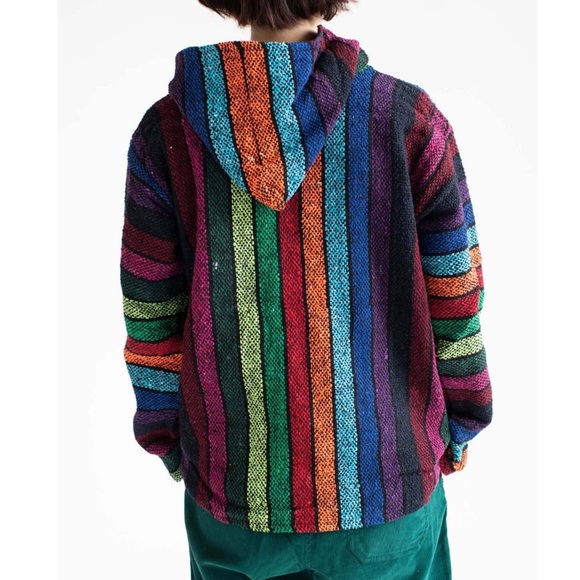 EARTH RAGZ Rainbow Baja Hoodie - Picture 2 of 7